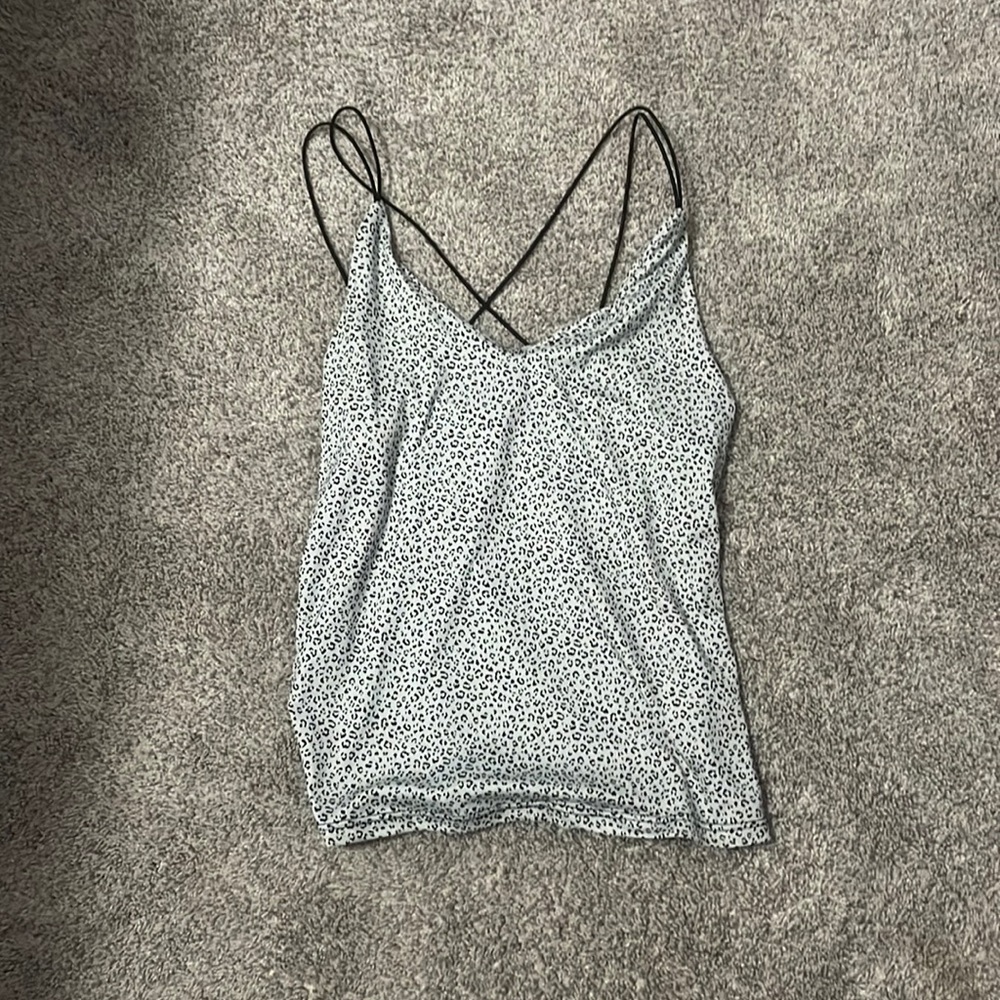 Gaze leopard tank top